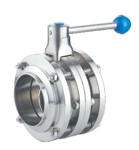 Anti-mixing butterfly valve - Type A